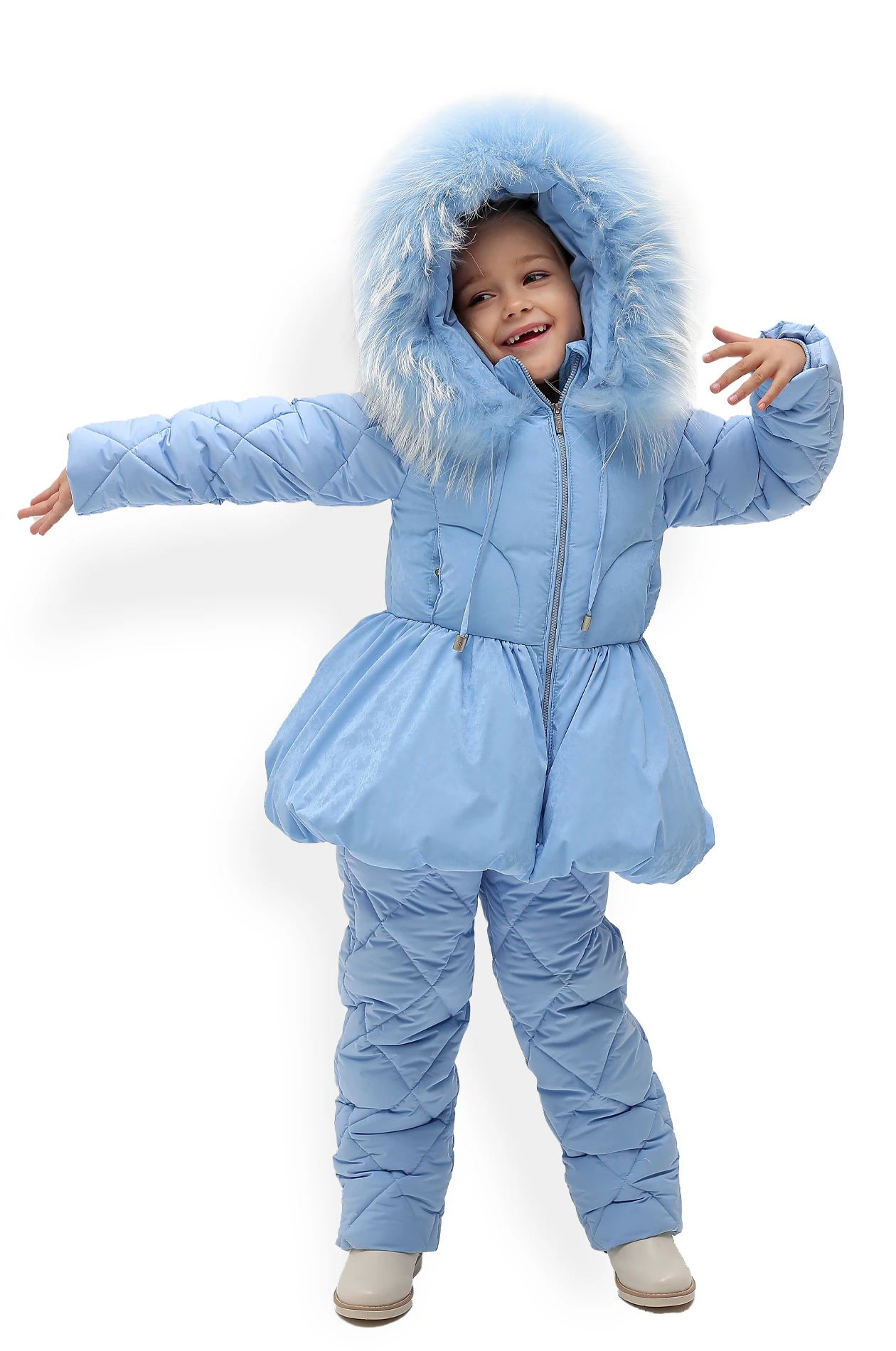 Ballerina TWO-PIECE Blue SNOWSUIT