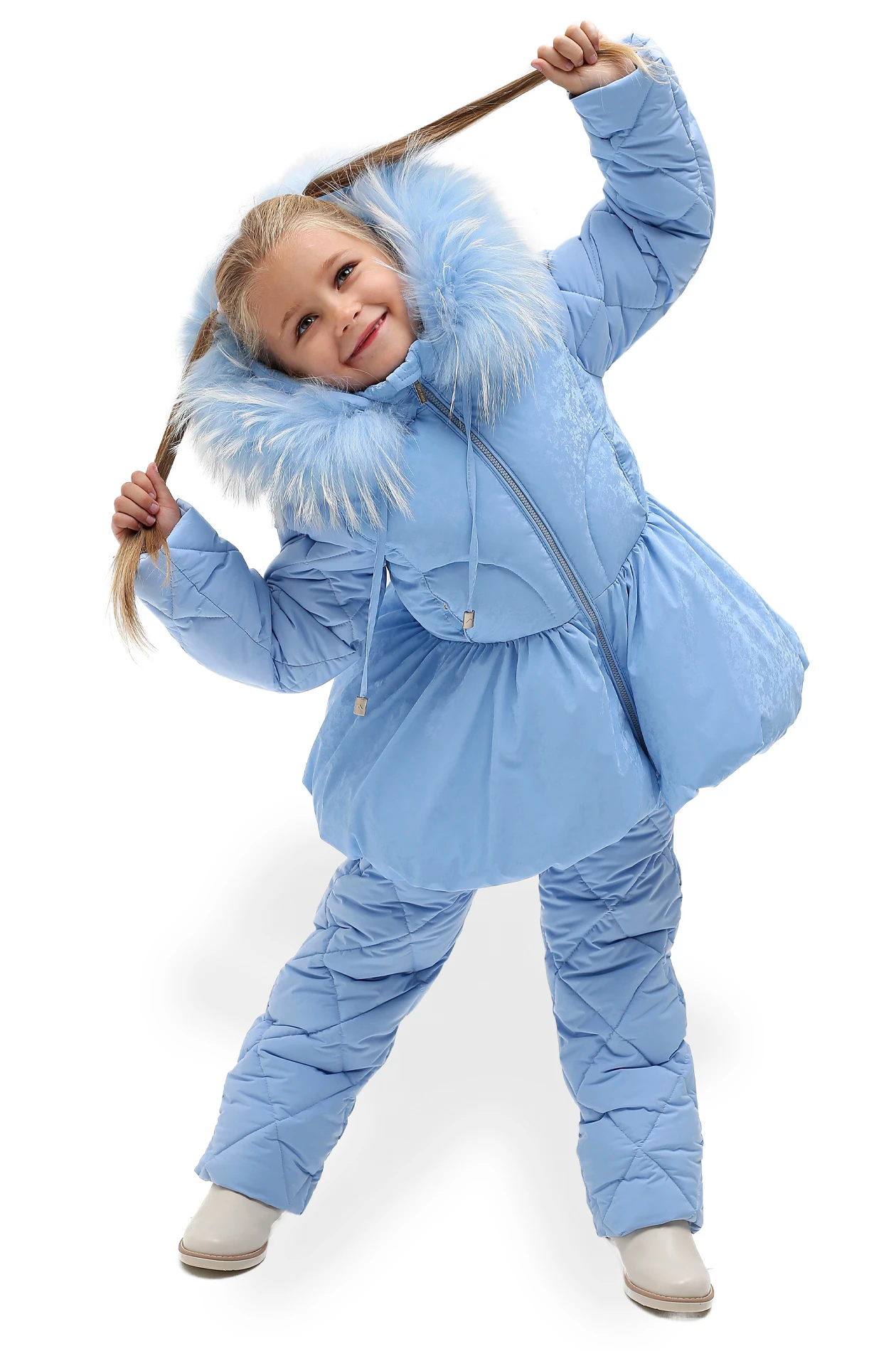 Ballerina TWO-PIECE Blue SNOWSUIT