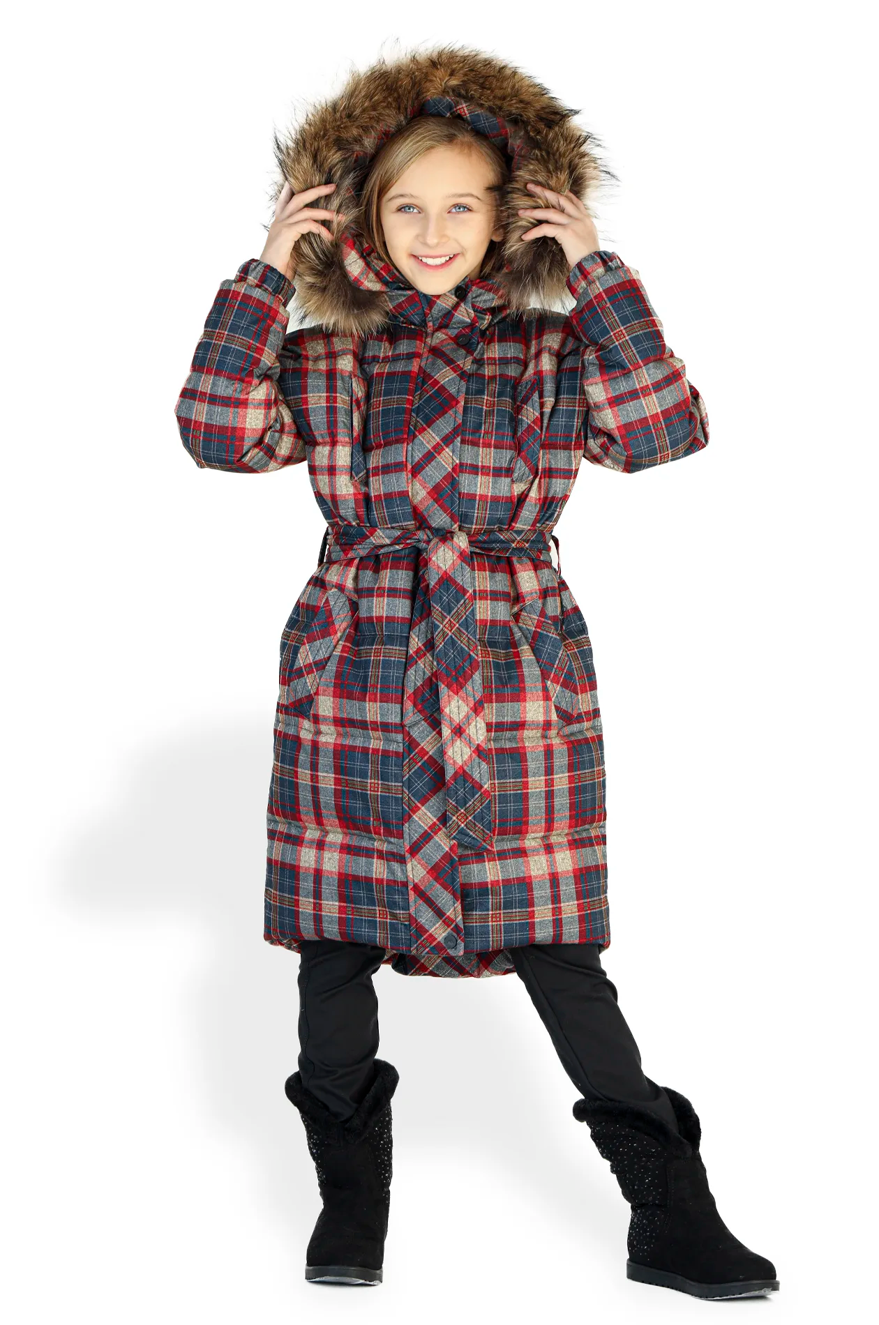 KELLY LONG JACKET RED