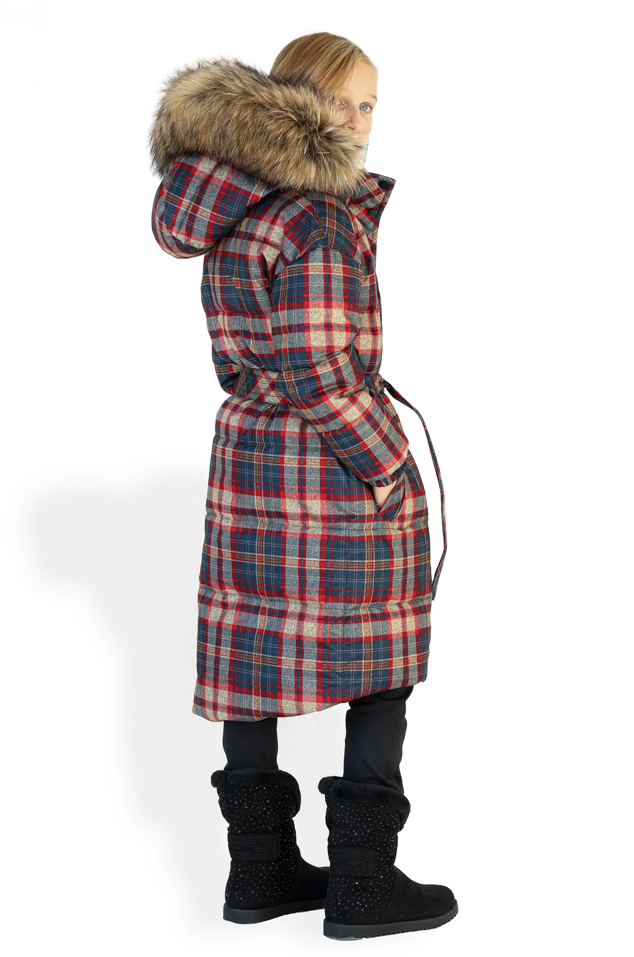 KELLY LONG JACKET RED