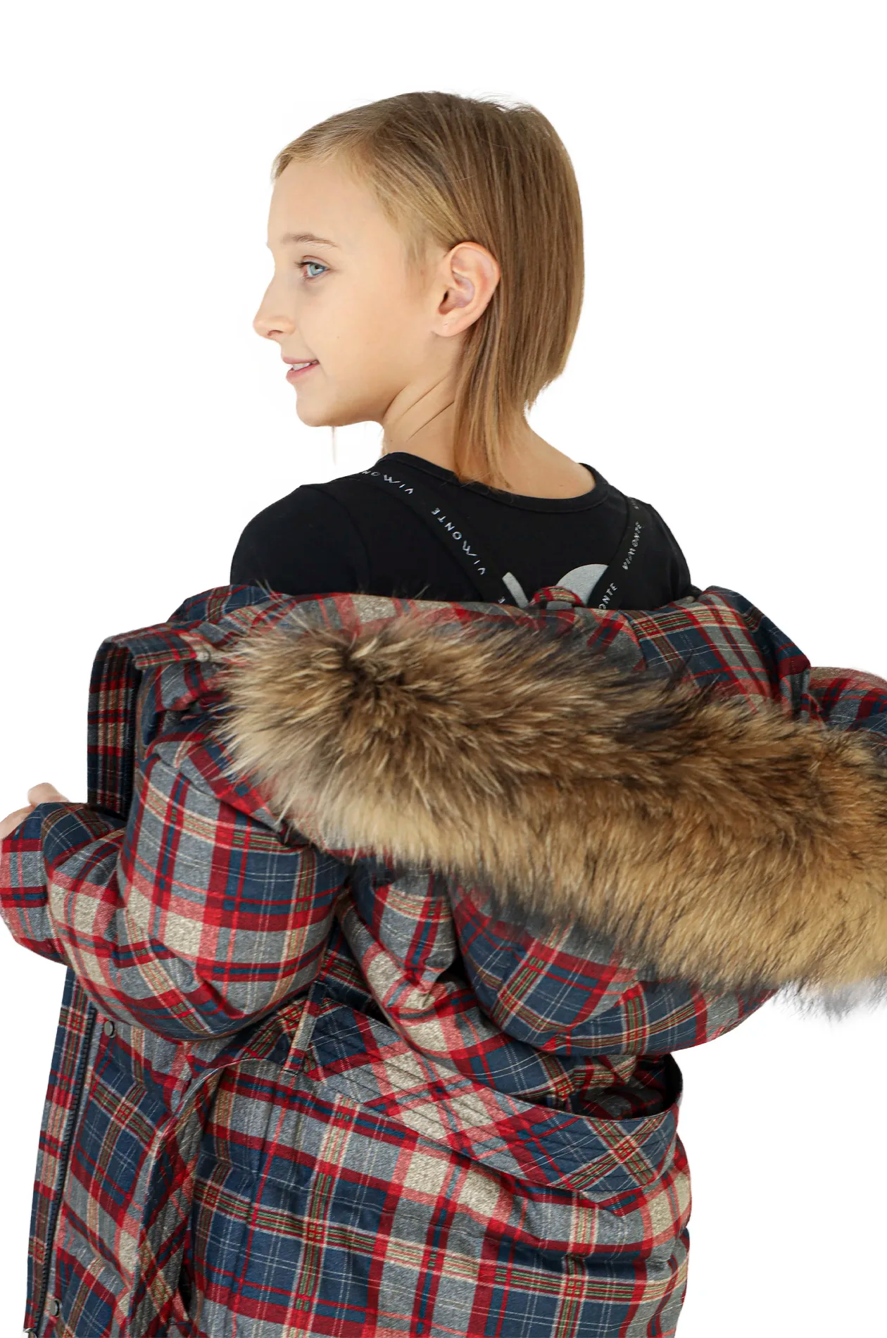 KELLY LONG JACKET RED