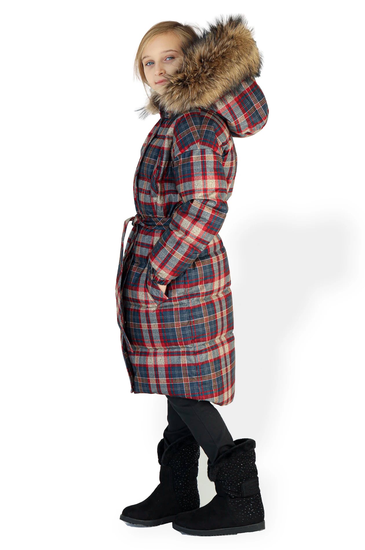 KELLY LONG JACKET RED