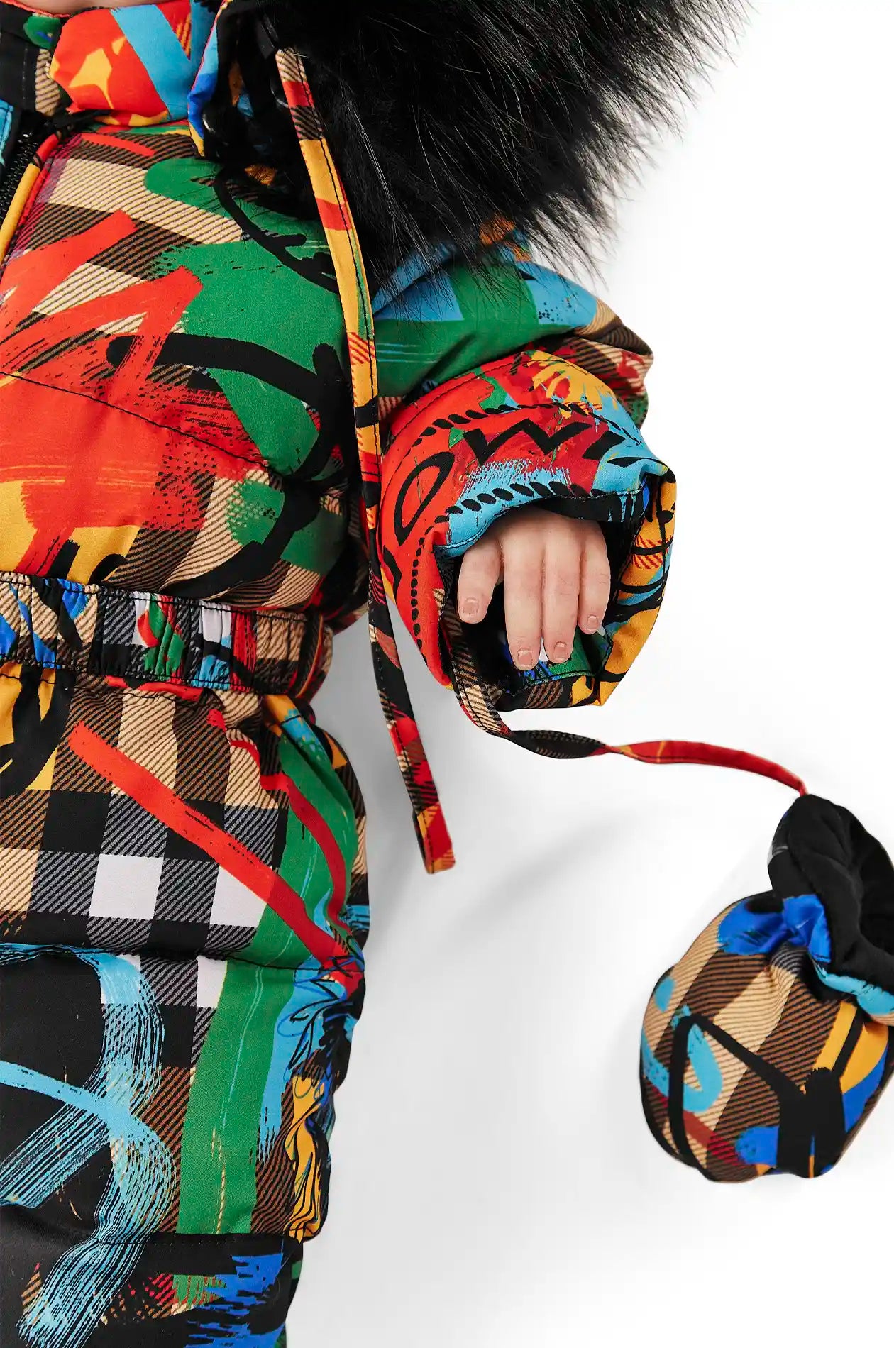 GRAFFITI BABY SNOWSUIT