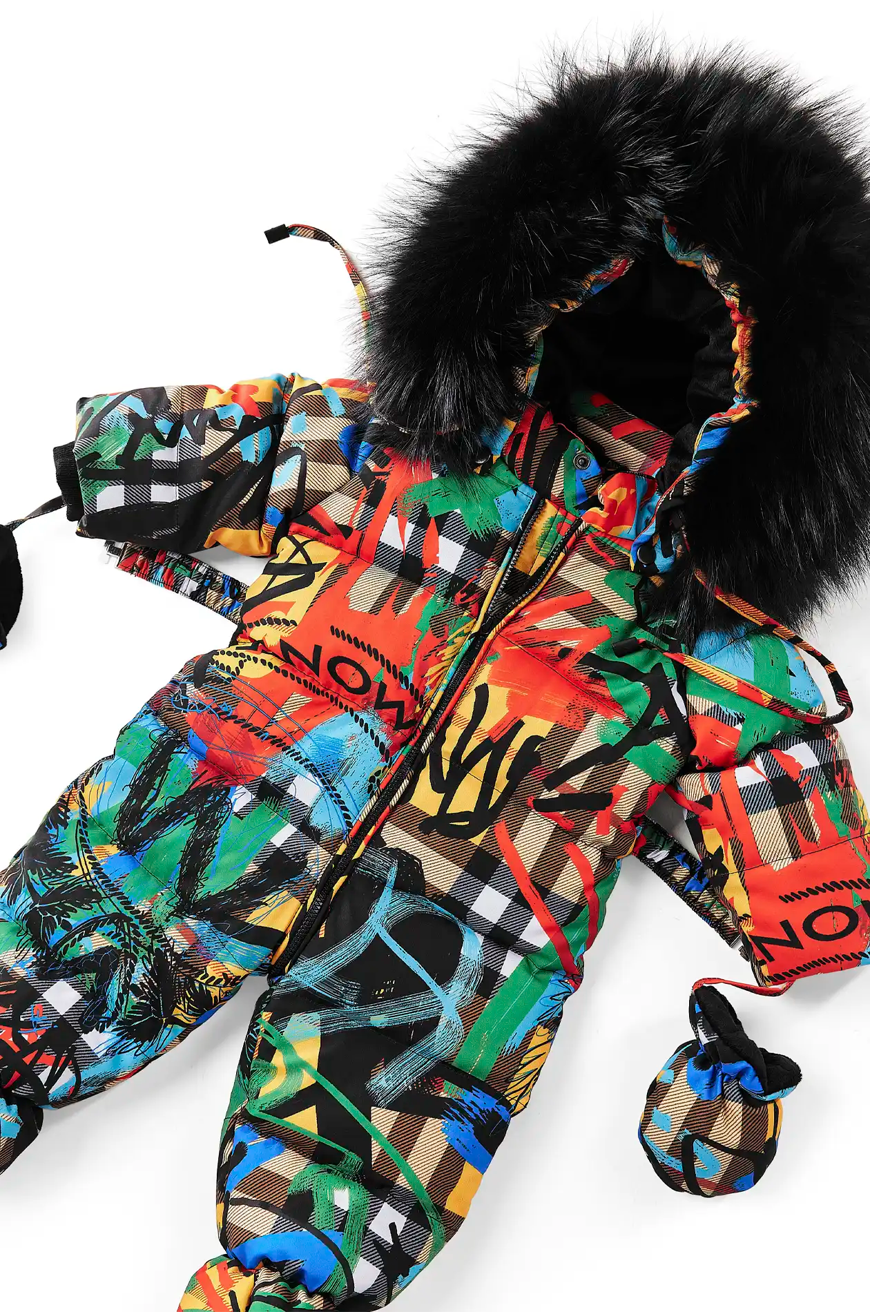 GRAFFITI BABY SNOWSUIT