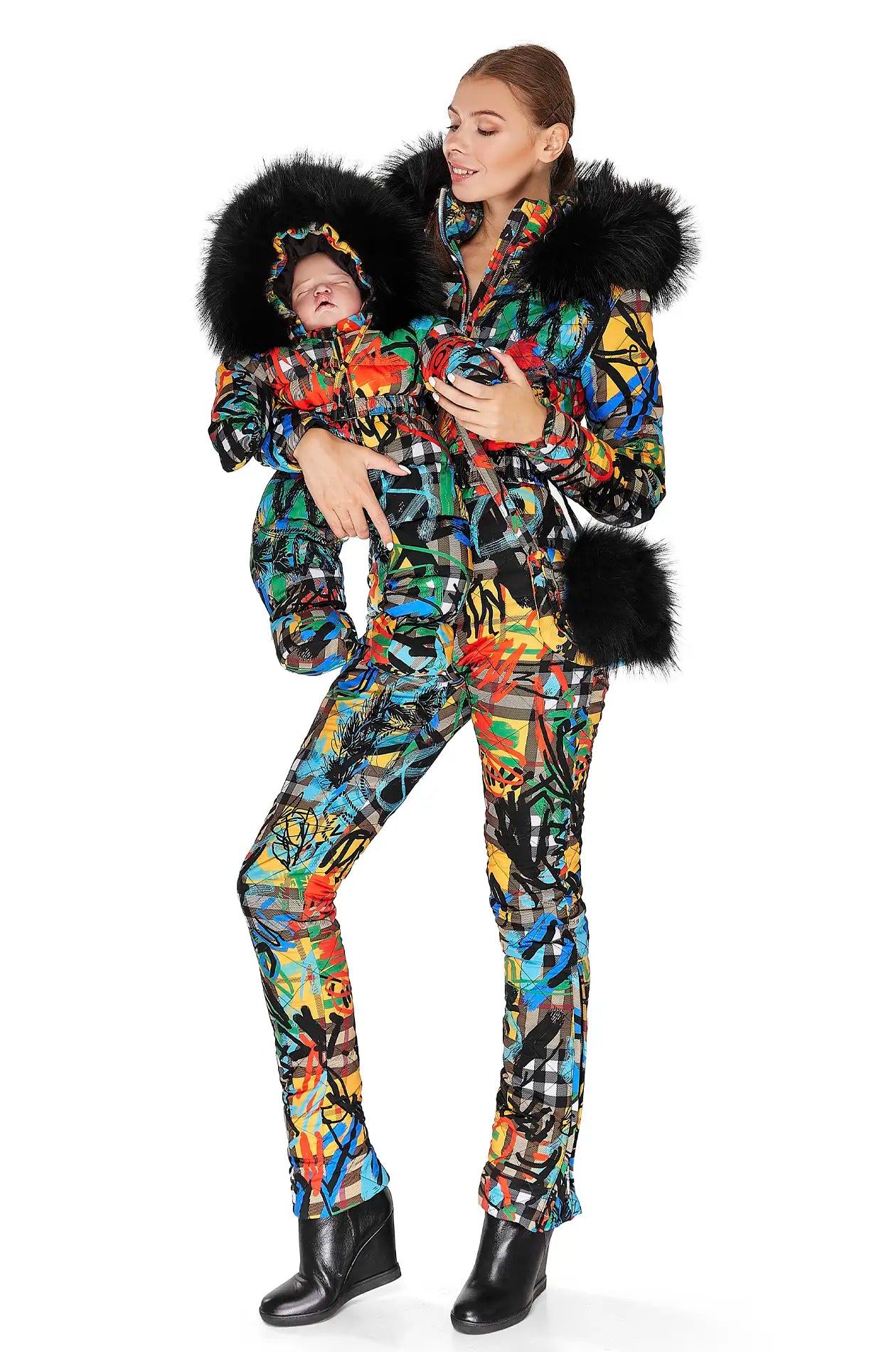 GRAFFITI BABY SNOWSUIT