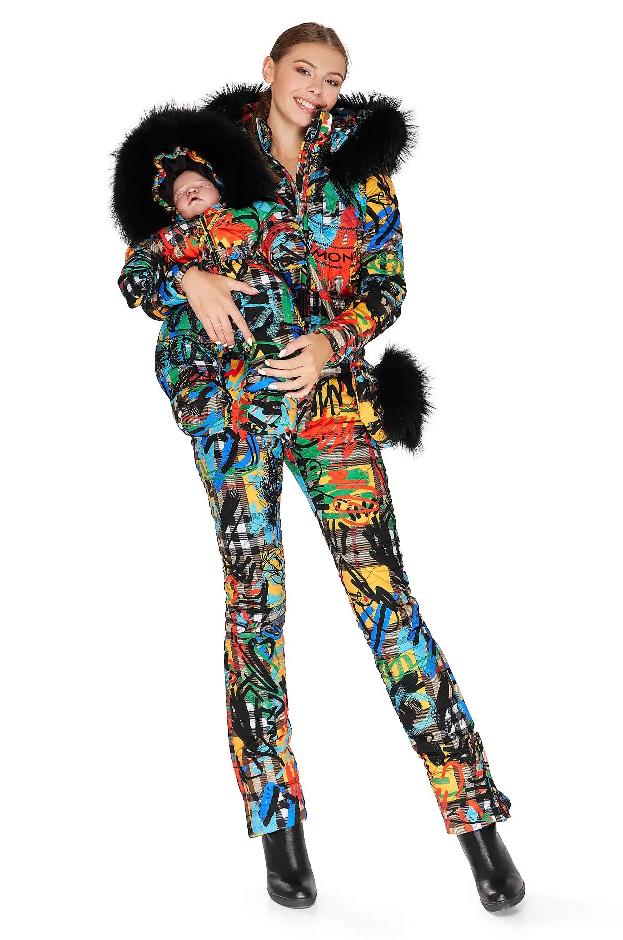GRAFFITI BABY SNOWSUIT