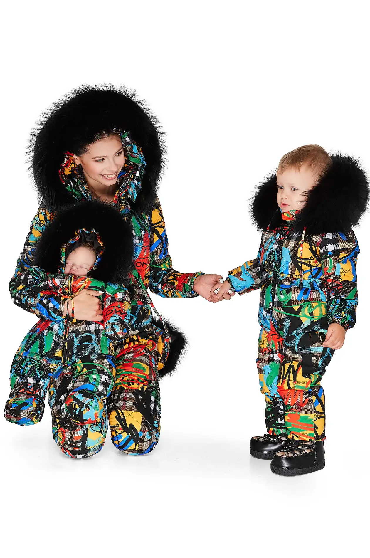GRAFFITI BABY SNOWSUIT