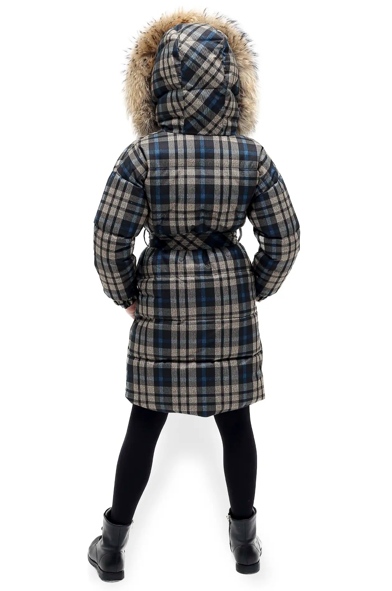 KELLY LONG JACKET BLUE