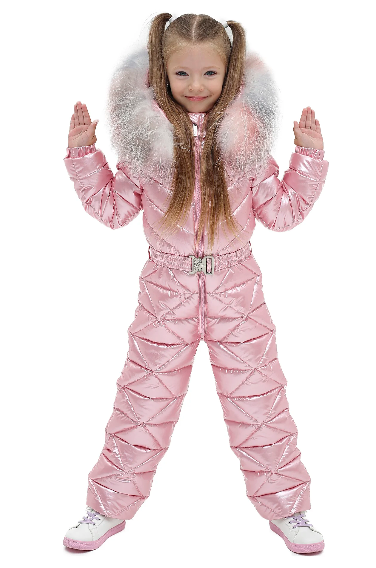 SPACELLA PEAR PINK snowsuit