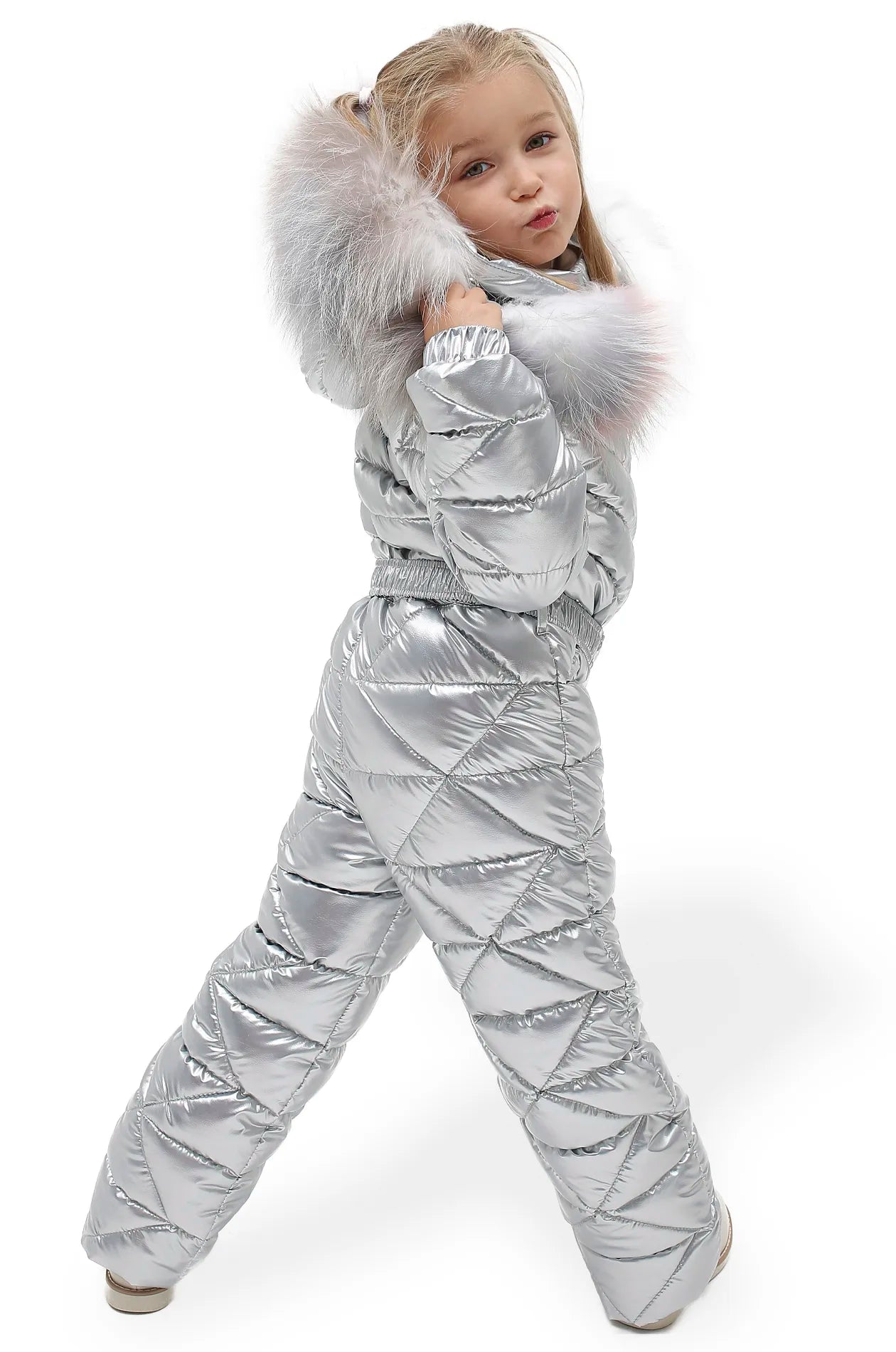 SPACELLA SILVER snowsuit