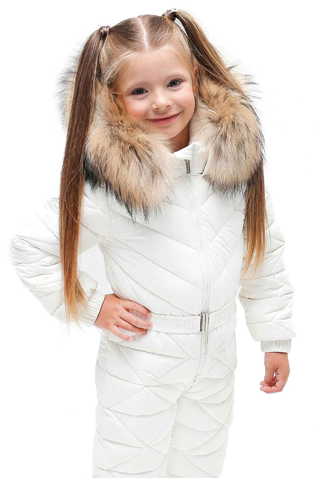 Icelyn Off-white Snowsuit — Kids