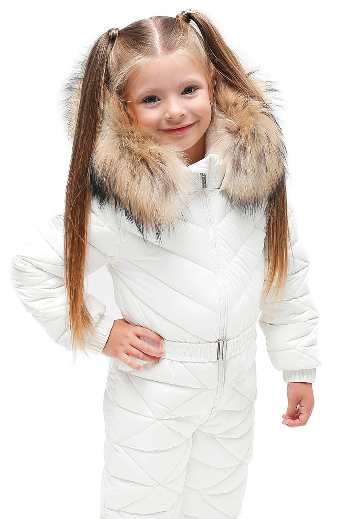 Icelyn Off-white Snowsuit — Kids