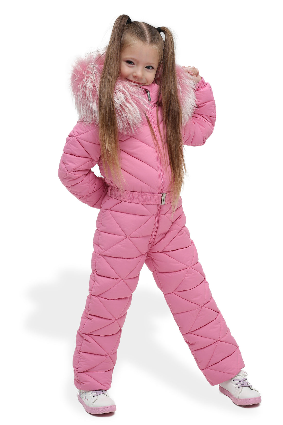 Icelyn Pink Snowsuit — Kids