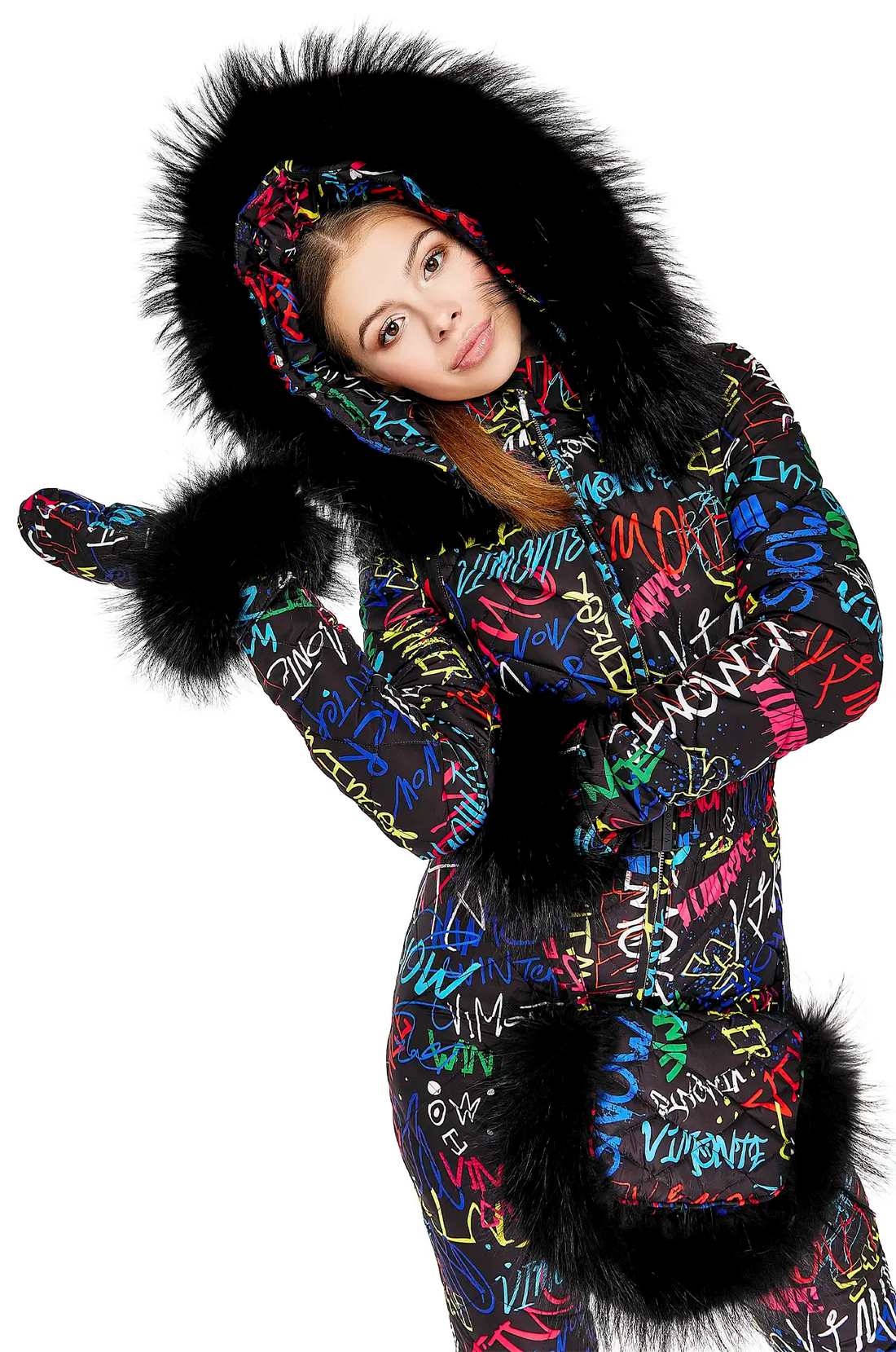 Graffiti Snowsuit — Women