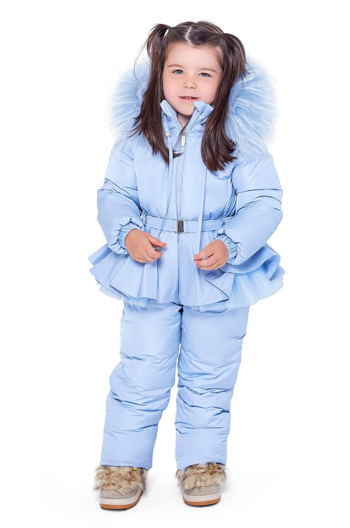 Kitty Blue Snowsuit — Kids