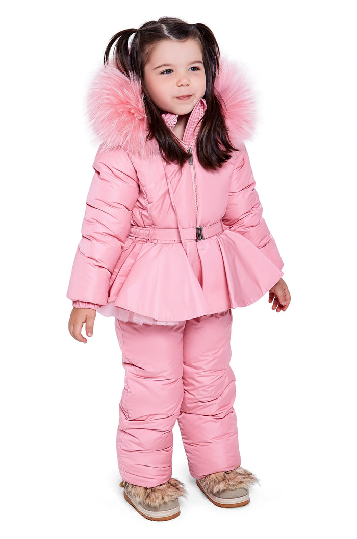 Kitty Pink Snowsuit — Kids