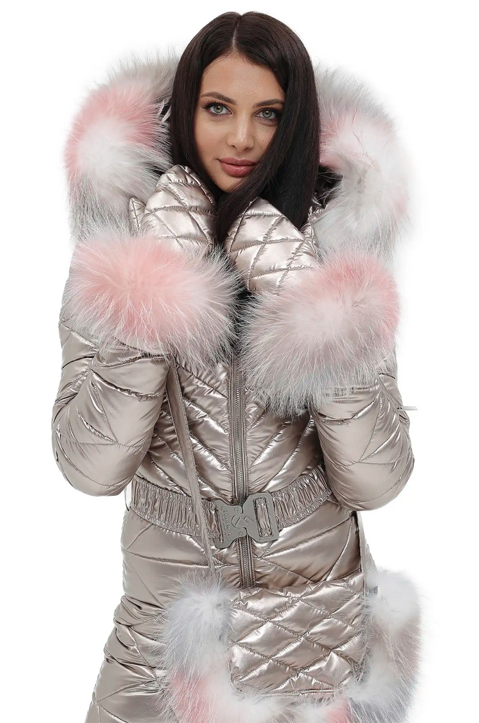 Spacella Gold Snowsuit — Women