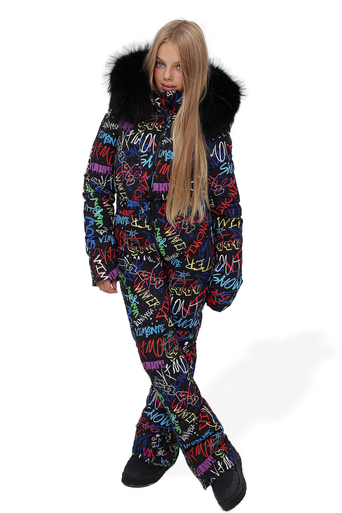 Graffiti Snowsuit — Youth