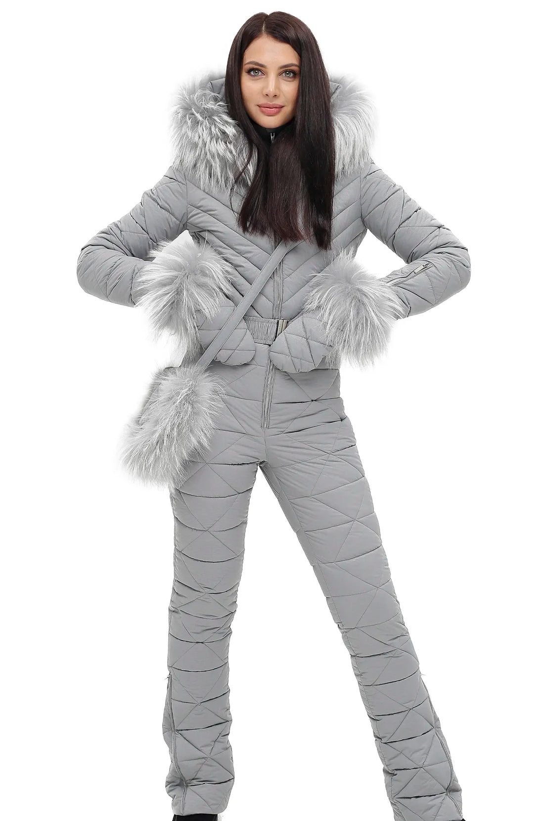 Icelyn Gray Snowsuit — Women