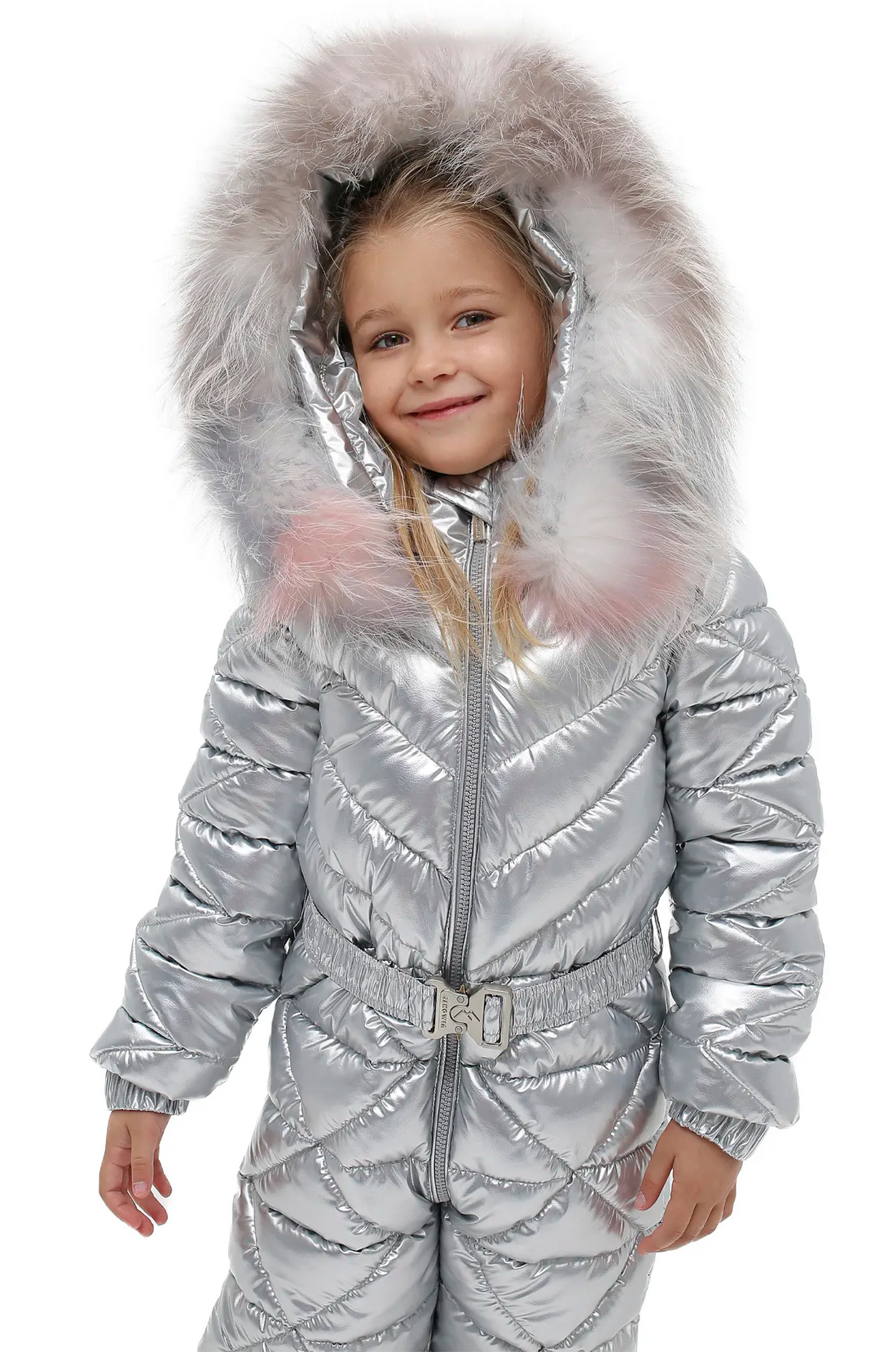 Spacella Silver Snowsuit — Kids