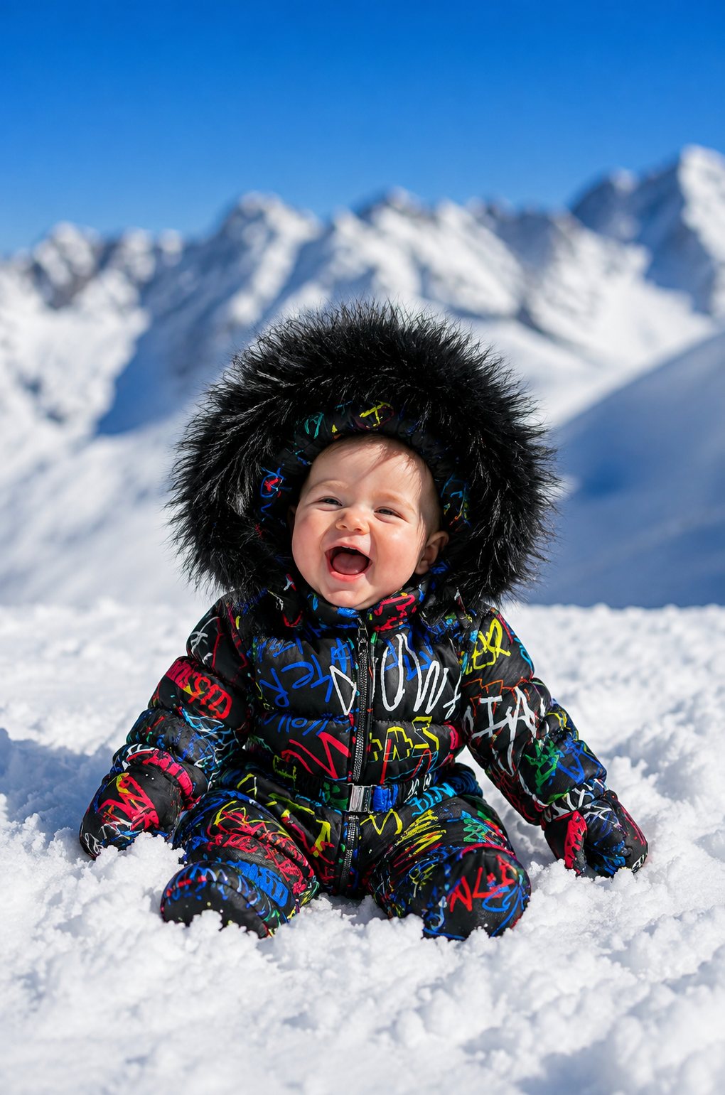 Picasso Baby Snowsuit